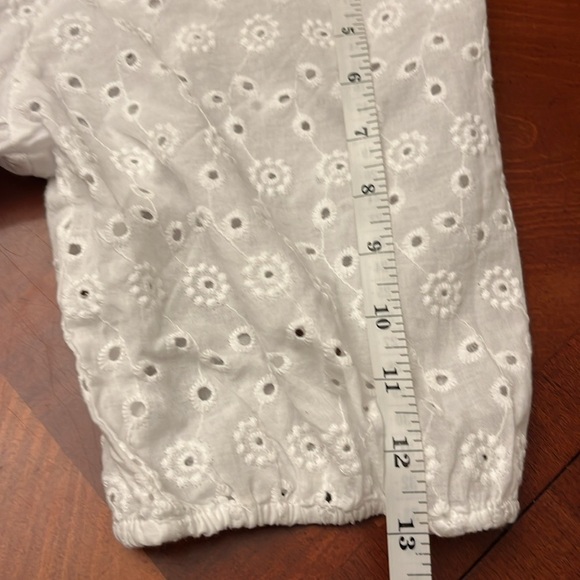 Mexx dress white eyelet Large - Picture 10 of 11